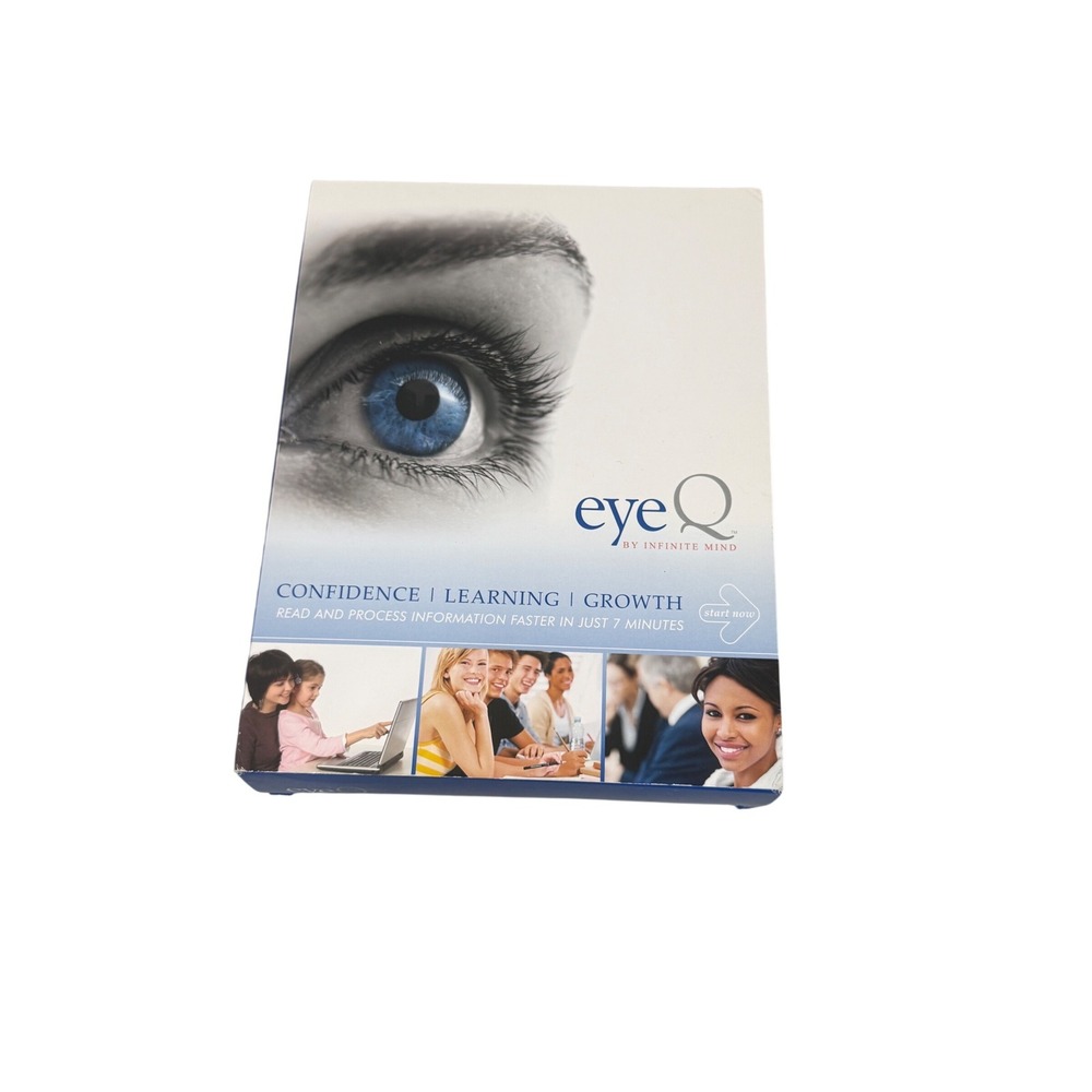Infinite Mind eyeQ PC Deluxe Edition Speed Reading Software DVD CD-ROM New